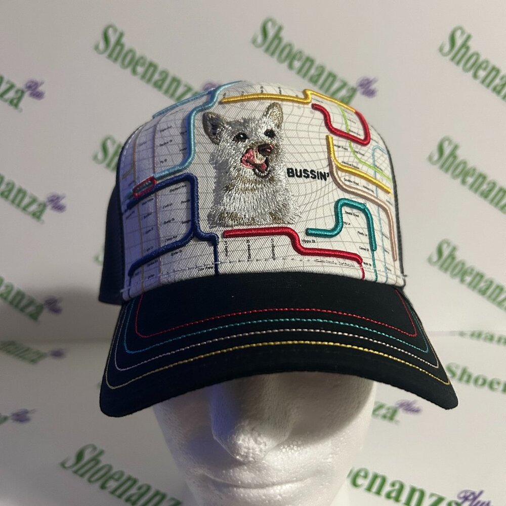 Goorin Bros Friday Drop The Farm It Be Bussin' Bussing Scottie Dog Trucker Hat